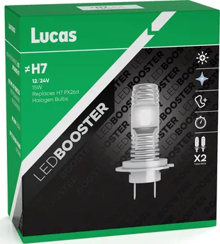 Autožárovka Lucas LED Booster H7 12/24V 15W