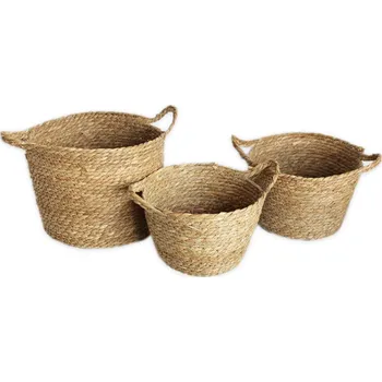 Koš proutí 3ks/pr.34V25cm natural (541915)