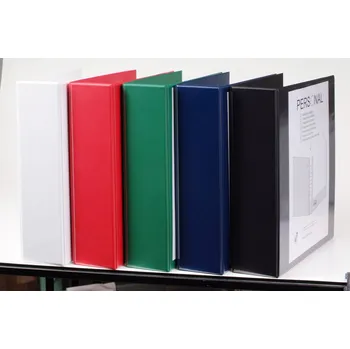 Katalogový vazač Personal A4, hřbet 85 mm, D70, červený