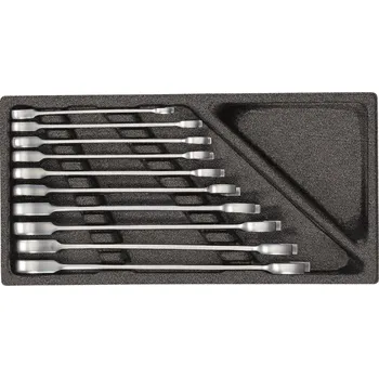 Klíč GEDORE RED R22150003 Sada očkoplochých ráčnových klíčů v pěnovém modulu 1/3, 10 dílů R22150003 3301702