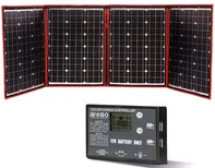 Aroso Solární přenosný panel s PWM regulátorem 220 W