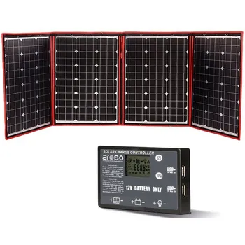 solární panel Aroso Solární přenosný panel s PWM regulátorem 220 W