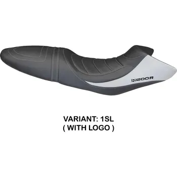 Moto sedlo TPZ Italia Potah sedla BMW R 1200 R (06-14) Bruno model potah sedla: s logem 2WH (white)