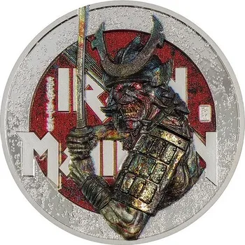IRON MAIDEN Heavy Metalová kapela Iron Maiden coin Senjutsu – 2 oz stříbrná mince
