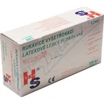 Rukavice vyš.latexové MSM M/100ks GN03NC