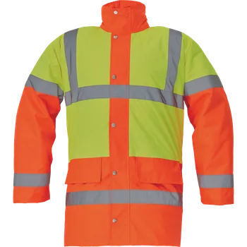 pracovní bunda Cerva SEFTON Reflexní bunda žlutá / oranžová - zimní L 0301007398003