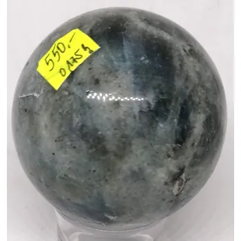 Labradoritová koule velká, cca 4,6 cm