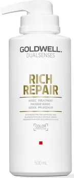 Vlasová regenerace Goldwell Dualsenses Rich Repair 60sec Treatment maska pro suché a poškozené vlasy