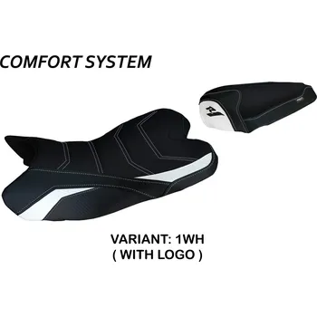 Moto sedlo TPZ Italia Potah sedla Yamaha R1 (09-14) Araxa comfort model potah sedla: bez loga 4BL (black)