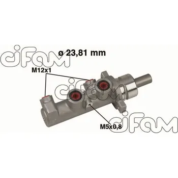 Auto-moto Hlavní brzdový válec CIFAM 202-317