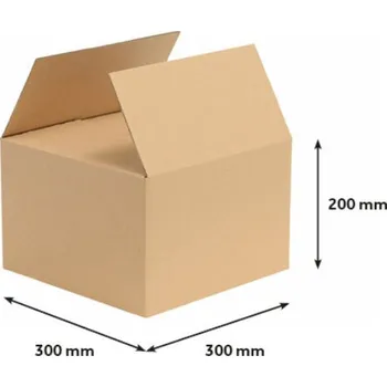 Krabice klopová, 300 x 300 x 200 mm, 3VVL