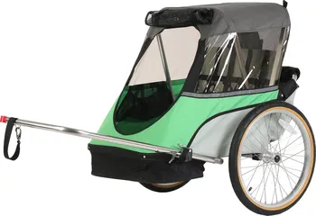 vozík za kolo Wike Junior zelený