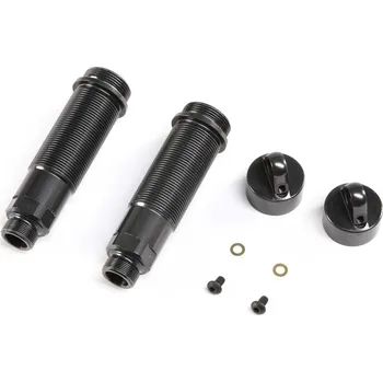 RC vybavení 1:8 Losi LMT: Tělo tlumiče, krytka, hliník (2ks)