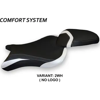 Moto sedlo TPZ Italia Potah sedla Triumph Street Triple (17-22) Molina 1 comfort model potah sedla: bez loga 2WH (white)