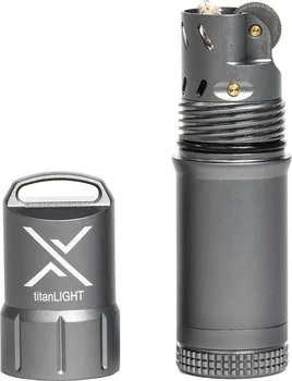 Zapalovač Exotac Titanlight Lighter Gunmetal