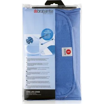 Potah na žehlicí prkno Brabantia Bavlněný potah na žehlicí prkno Long Life - 124 x 38 cm, modrá