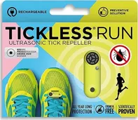 Tickless Run ultrazvukový odpuzovač klíšťat Neon