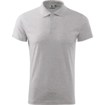 Pánská košile Malfini Single J. 180 Pánská polokošile 202 světle šedý melír S