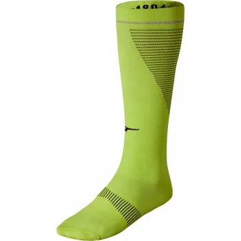 Pánské ponožky MIZUNO COMPRESSION SOCKS - Neon zelená - velikost M