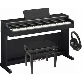 Hudebniny Yamaha YDP-165 Black SET2, Digitální piano - set