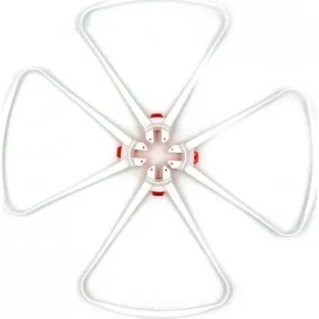 Modelářství Bílé chrániče rotorů pro SYMA X8SW/X8SC/X8PRO X8S-04