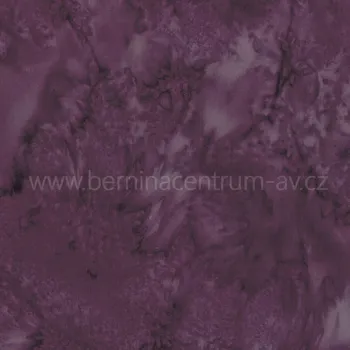 Hoffman 3018-328 bali batika fialová bavlněná látka patchwork