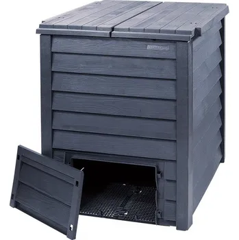 Kompostér Elkoplast ThermoWood 600 l tmavě hnědý