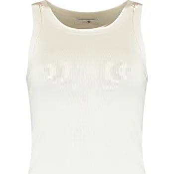 Hailys dámský žebrovaný top Bella offwhite Velikost: XXL