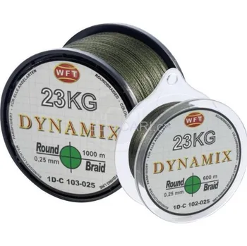 WFT šňůra Dynamix Round Green 300m 0,10