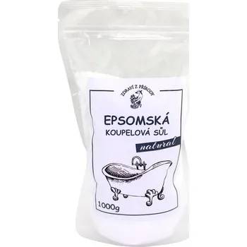 Koupelová sůl Zdraví z přírody Epsomská sůl natural 1 kg