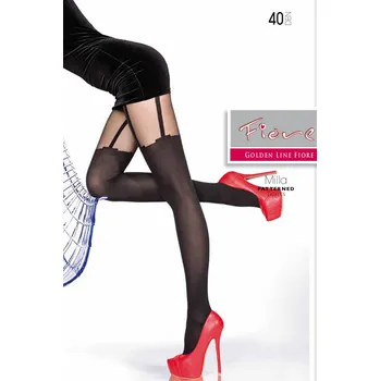 Dámské punčochy Fiore Milla 40 den barva:černá 3-M