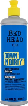 Šampon TIGI Bed Head Down 'N Dirty čistící detoxikační šampon 400 ml
