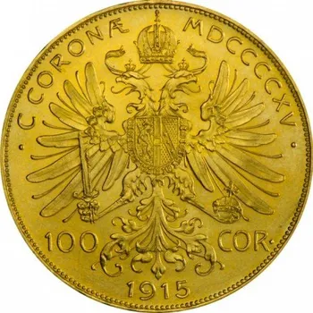 Münze Österreich 100 korun mince František Josef I. 33,8 g