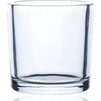 Váza Vázička HEAVY XXL strojní výroba skleněná d10x10cm