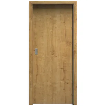 Interiérové dveře SAPELI ELEGANT KOMFORT M10 - CPL LAMINÁT - POSUVNÉ DVEŘE VČ. ZÁRUBNĚ - Dub sukatý Průchozí šířka (cm): 80, Průchozí výška (cm): 197