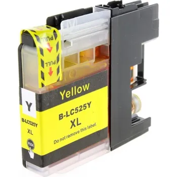VybavKancl Brother LC-525XLY - kompatibilní cartridge žlutá, XL kapacita