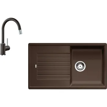 Blanco set ZIA 5 S + MIDA-S SILGRANIT-Look Barva: hnědá, Označení: Kávová