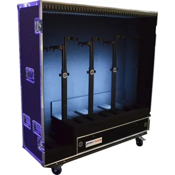 MD case na 2 baskytary a 6 kytar