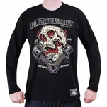 tričko pánské - FLAME PISTON - BLACK HEART - 12174 - M
