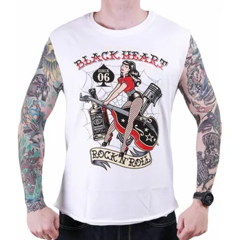 Pánské tílko tílko pánské - ROCKABILLY QUEEN - BLACK HEART - 10359 - XL