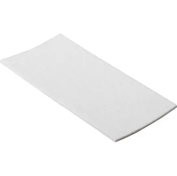 Podložka pod nábytek Walteco Filcový přířez 100x200mm, samolepicí, bílý, 2ks