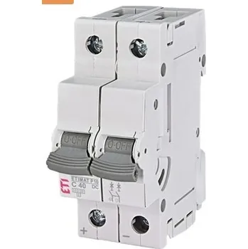 Jistič DC jistič 40A (C40) dvoupólový ETIMAT