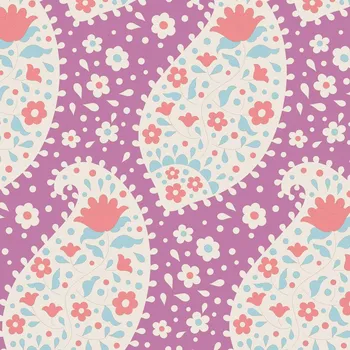 Tilda Fabrics Tilda Plum Garden 999-211 květovaná bavlněná látka patchwork