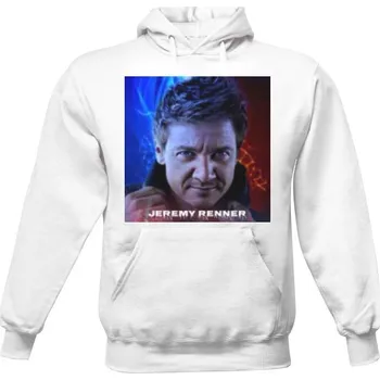 Pánská mikina Pánská mikina s kapucí s potiskem Jeremy Renner pánské