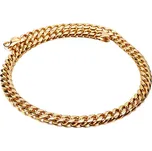 Steel Edge Řetízek na krk z chirurgické oceli WJHN76-GD Délka řetízku: 60cm