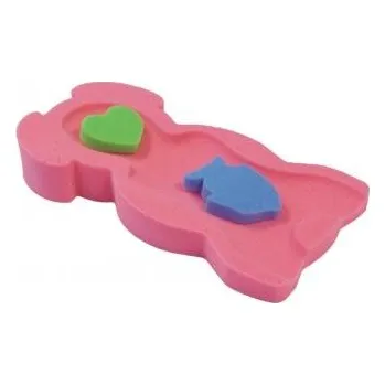 koupací vanička Lehátko do vaničky pěnové růžová