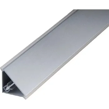 Stavební profil REHAU Těsnící profil TL 220 k pracovním deskám 4 m Barva: hliník broušený