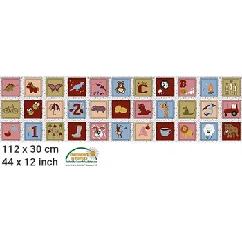 US 999-458 Stof panel pexeso jemné vícebarevná bavlněná látka patchwork