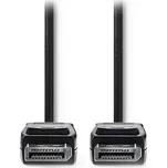 NEDIS kabel DisplayPort/ DisplayPort zástrčka - DisplayPort zástrčka/ černý/ 2m (blisterbox)