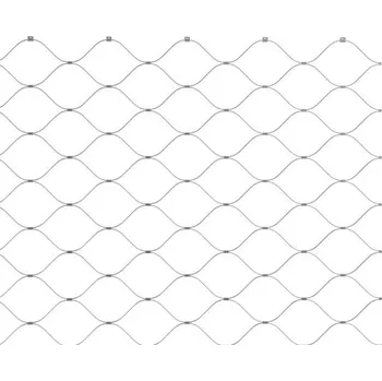 Zábradlí Lanková výplň 50x88x1,5mm - nerezová síť - délka 100m